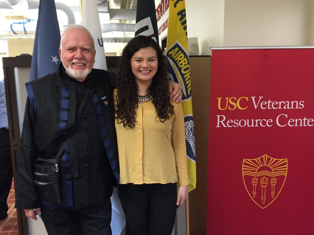 David Tool and Jennifer Perdomo USC Veterans Resource Center