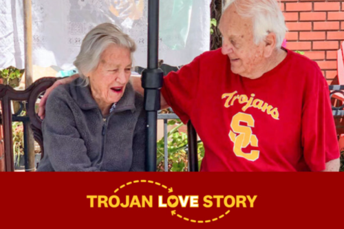 USC Trojan Love Story Flyer