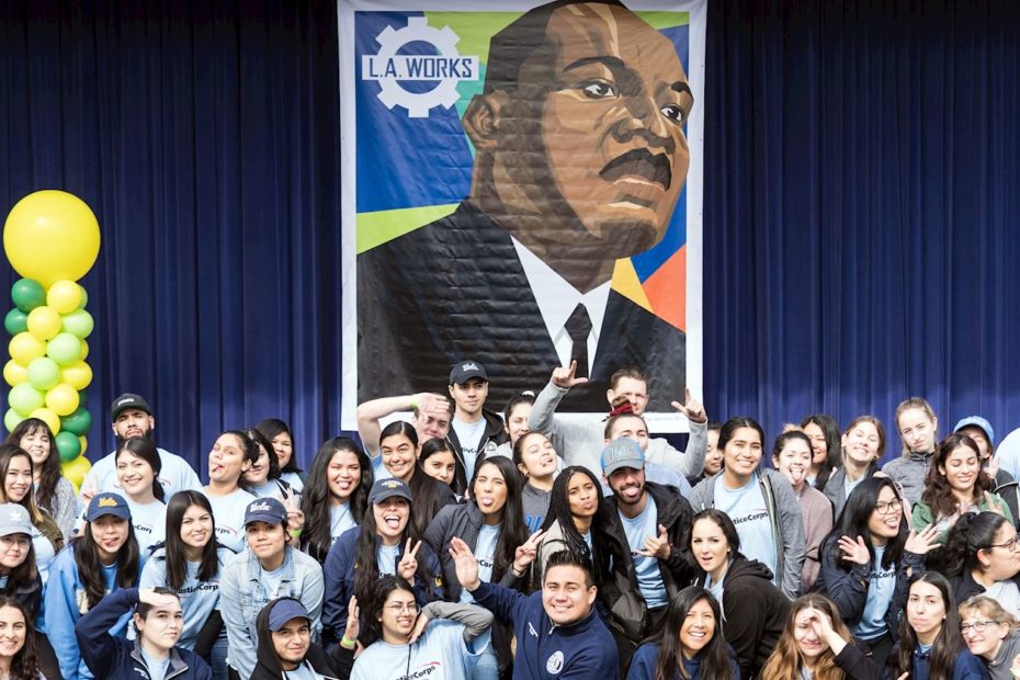 L.A. Works MLK Day Volunteers