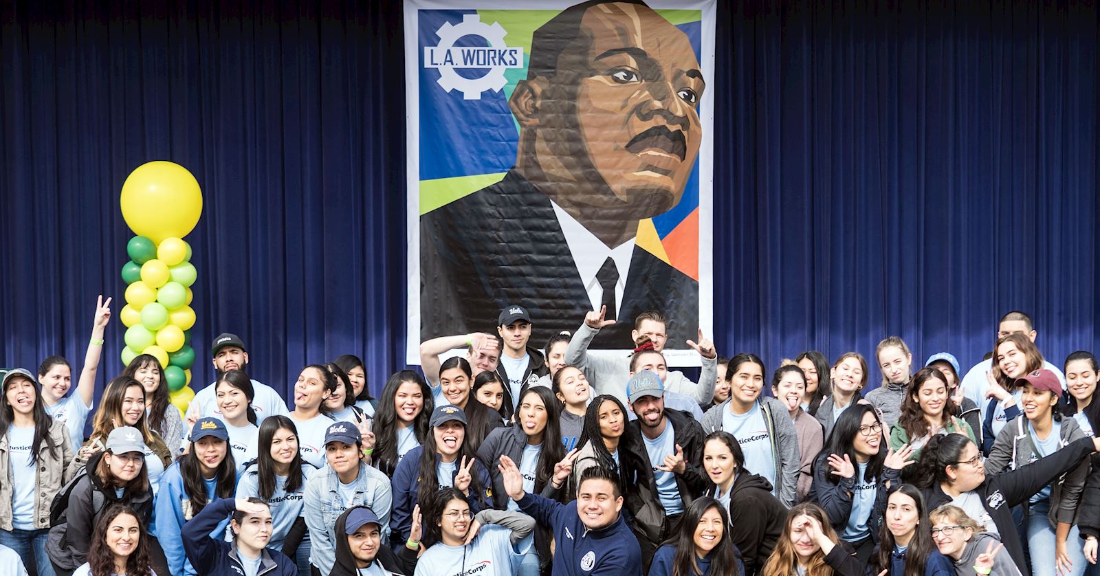 L.A. Works MLK Day Volunteers